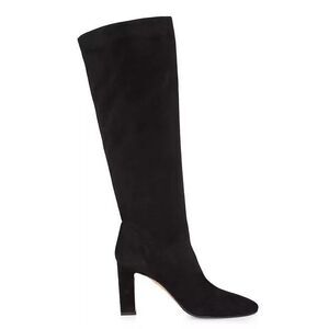 AQUAZZURA Manzoni 85 Suede Knee Boots Size 41